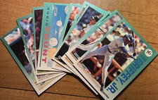 (10) '92 Fleer Baseball Singles Griffey,Thomas,Mattingly, Ryan,Ripken...