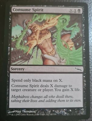 Consume Spirit - Common - Mirrodin #60 - MTG