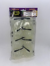 Vintage Glow in the Dark Pumpkins Fibre Craft 8 pack 1998 ZZ5