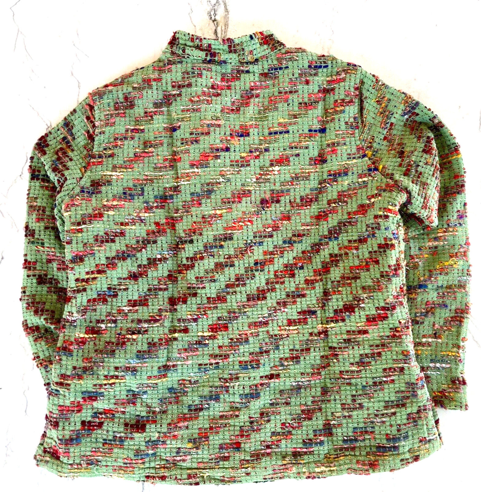 TERRITORY AHEAD Multicolor Button Front Textured … - image 5