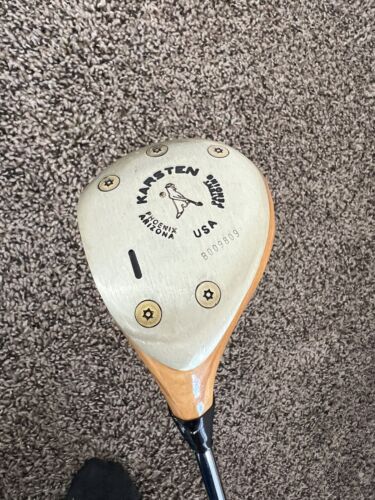 PING Karsten Blonde ZING 1 Wood Driver Ping JZ Shaft Vintage Men's LH - NICE
