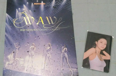 MAMAMOO 2021 ONLINE CONCERT WAW DVD