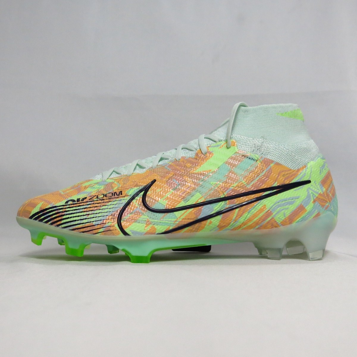 Nike Zoom Mercurial Superfly 9 Elite FG - Green Football Boots