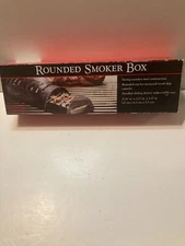 NEW Charcoal Companion Rounded Smoker Box 11.81" x 3.27" x 2.17"