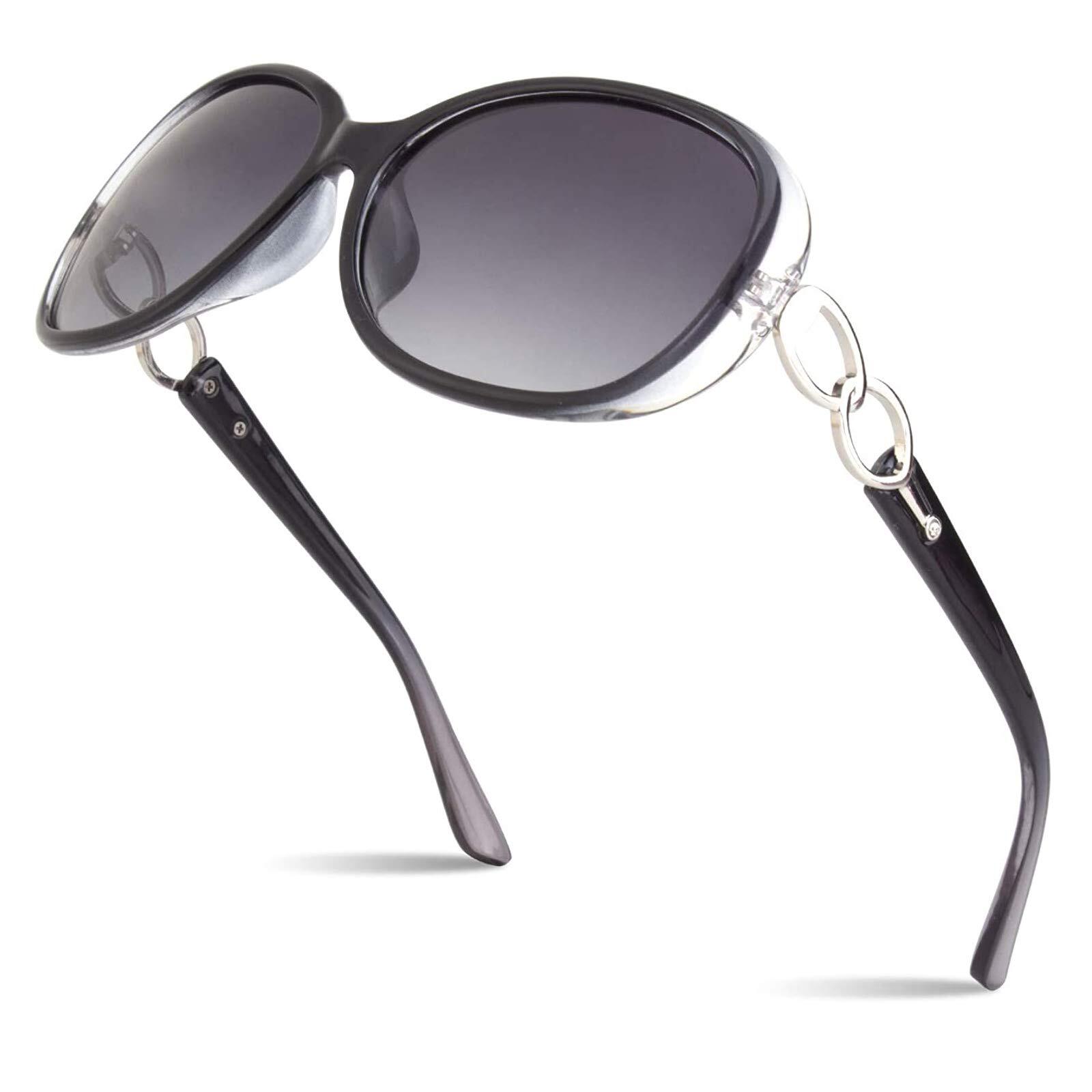 Sunglasses Womens Polarized Trendy Oversized Sun Glasses Fashion Ladies Shade...