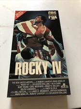 RARE Vintage Rocky IV Beta Betamax Tape - Sylvester Stallone
