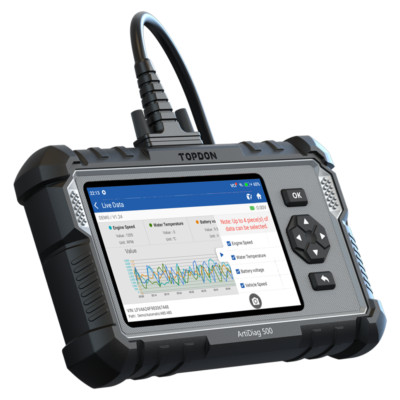 ⭐TOPDON ARtidiag500 OBD2 Scanner ABS SRS Diagnostic Oil/SAS/BMS