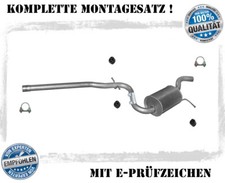 Mittelschalldämpfer für Skoda Octavia II 1.2 TSI, 1.6 Auspuff Montagesatz