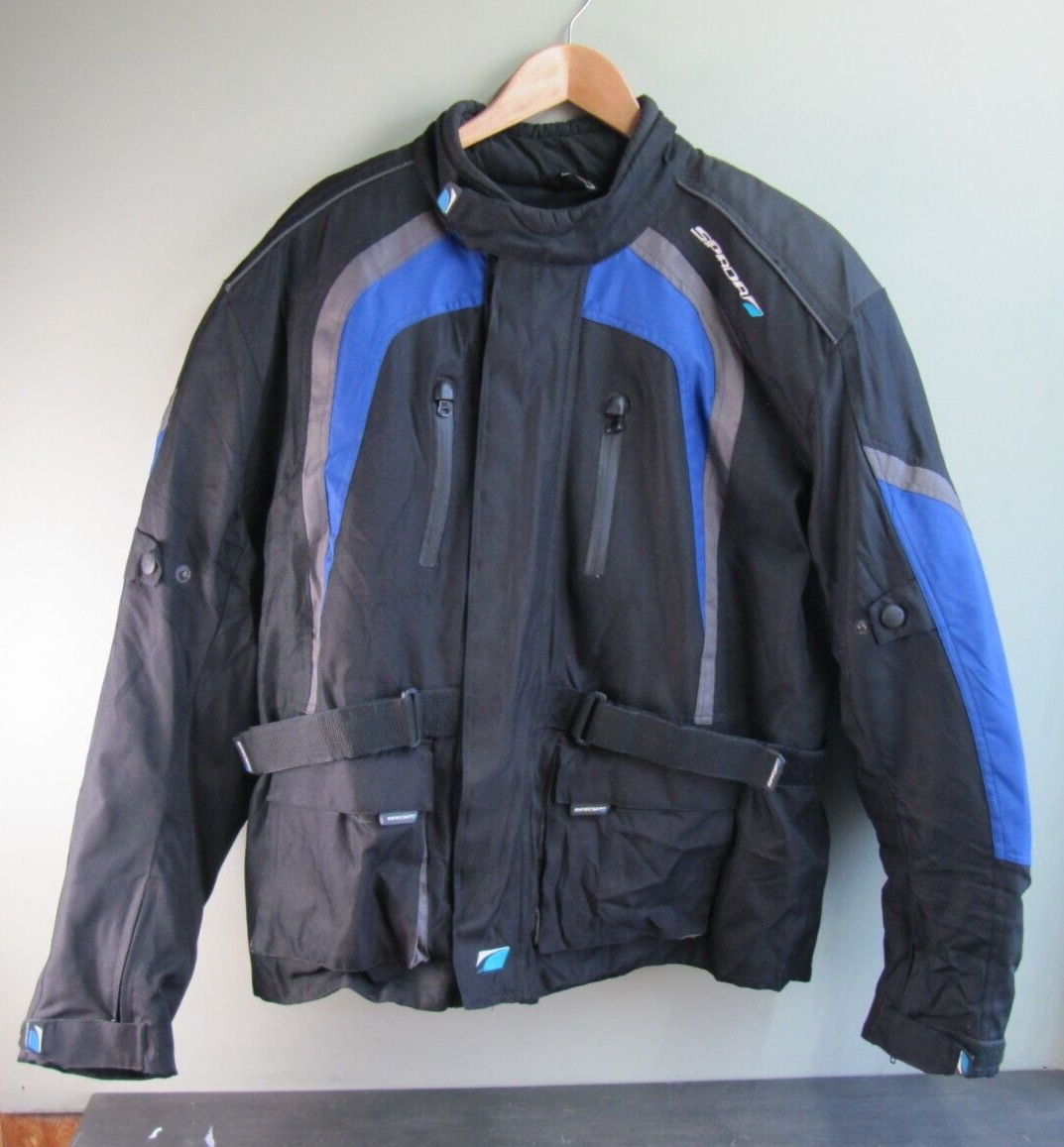 Spada Calgary Ce Jacket Blue | Motardinn
