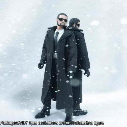 Pre-sale Handmade 1/18 Scale Jacket Coat Without Buttons For 3.75" Male Figure - Picture 1 of 6