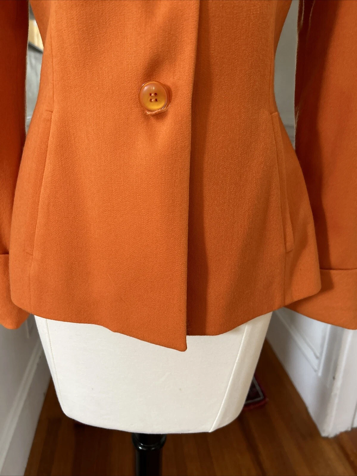 Giacca arancione Kenzo taglia 38 Made in France