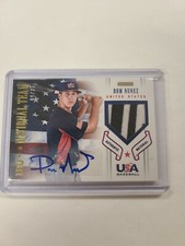 2012 PANINI USA NATIONAL TEAM PROSPECT PATCH AUTO DOM NUNEZ 09/35