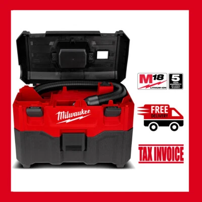 Milwaukee M18WDV-0 18V 7.5L Wet & Dry Vacuum Cleaner - M18 - 5 Years Warranty - image 1 of 2