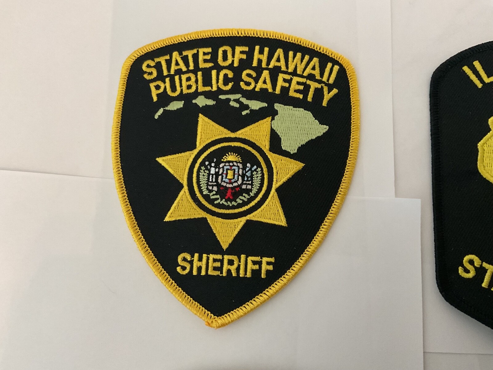 State Law Enforcement patches All different 10 piece set. All new.Full size