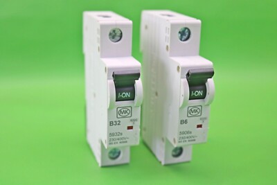 MK Sentry MCB Typ B B6 B32 MCB 5932s 5906s