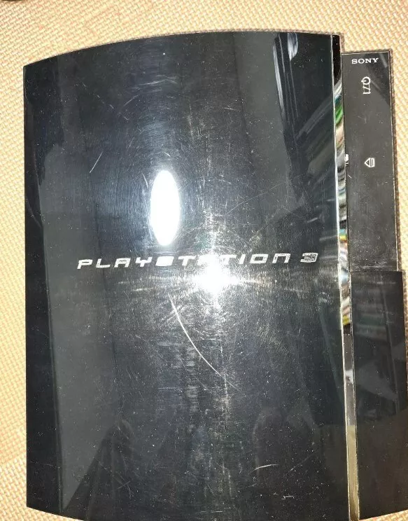 Sony PlayStation3 PS3 CECHA00 Black Maker Production Game Console