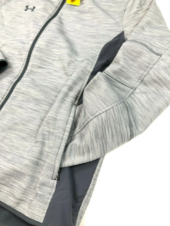 Chaqueta Under Armour Swacket Stealth Gris 1298426-025 Para Hombre Suelta Talla XL Foto 3 de 4