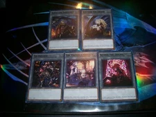 Tri-Brigade + Aluber + vestals + Ecclesia + Albaz SDAZ 5 Card Token Set