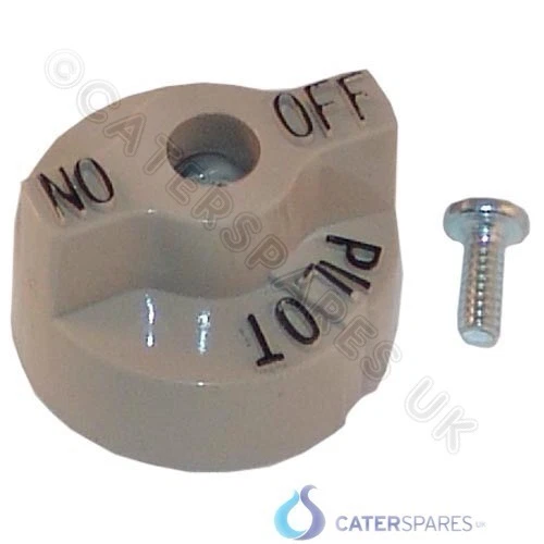 Gas Valve Control Knob Brown / biege Round Dial Fryer Parts falcon pitco etc