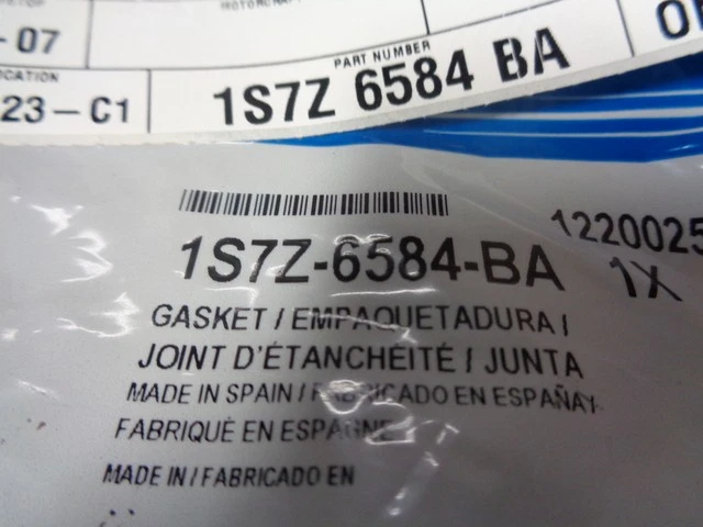 Genuine Ford Gasket 1S7Z-6584-BA - Изображение 2 из 4