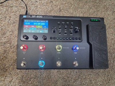 Valeton GP-200 Multi-Effects Processor Floorboard for Guitar, Bass, Acoustic