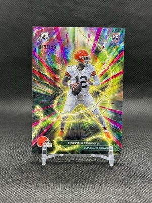 2025 Topps Resurgence Shedeur Sanders (RC) Conductors Magenta Surge /299