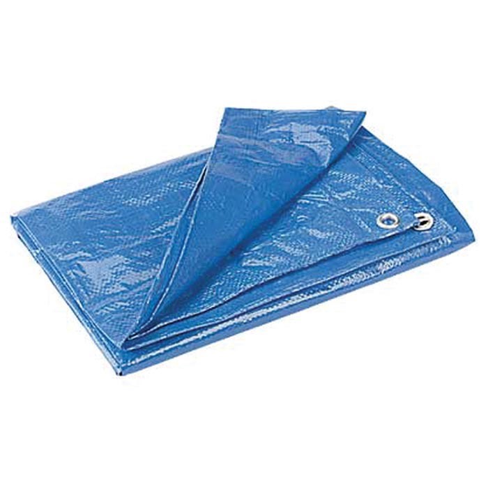 Kotap 12' x 16' Heavy-Duty Waterproof Polyethylene Tarp - All-Weather