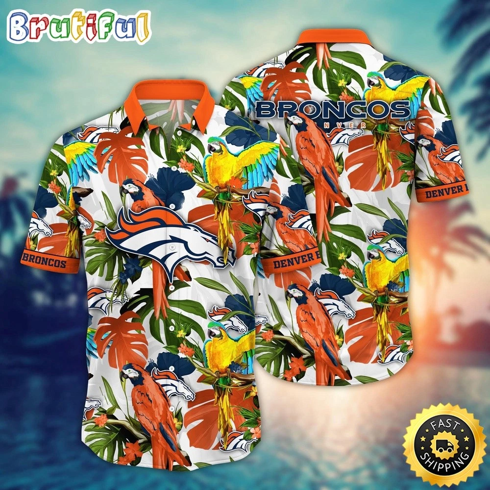 football Denver Hawaii Shirt Flower Sunshine