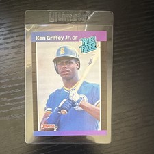 1989 Donruss Ken Griffey Jr. #33 Rated Rookie Seattle Mariners Baseball Card