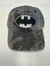 Baseball Cap - DC Comics - Batman Gray Snapback Adjustable Back NEW