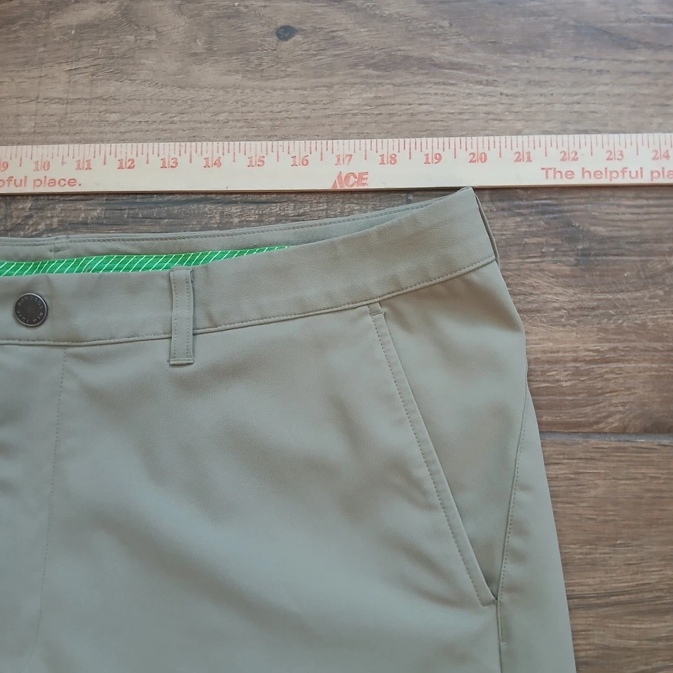 Pantalones Cortos Bonobos Para Hombres 40 Tostados Golf Rendimiento Elastizados Híbridos Flexibles Informales Foto 2 de 4