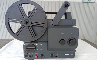 Bauer T 190 ML Super8 Projektor für Ton und Stummfilme,mit Halogenlampe 15V/150W