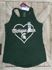 Michigan State University MSU Tank Top Girls Size 10/12 New With Tags 