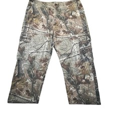 Cabela s Camo Cargo Pants Mens 38x30 Reg Outdoor Hunting Utility Workwear