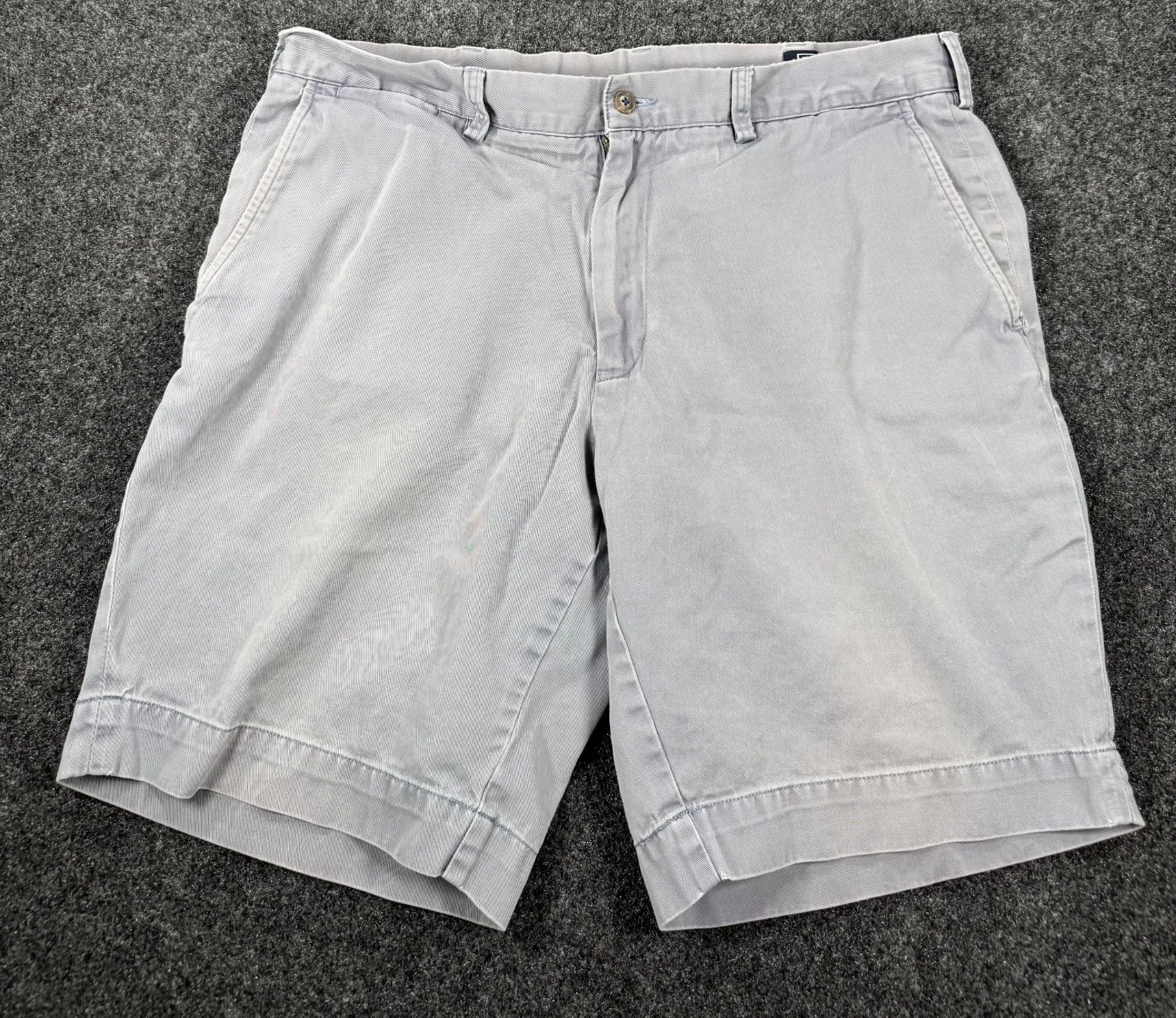 Polo Ralph Lauren Classic Fit Chino Shorts Mens 36 Gray Cotton Casual