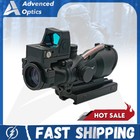 Tactical ACOG RMR TA02 4x32 Red/Green Illuminated Rifle Scope with Red Dot Sight