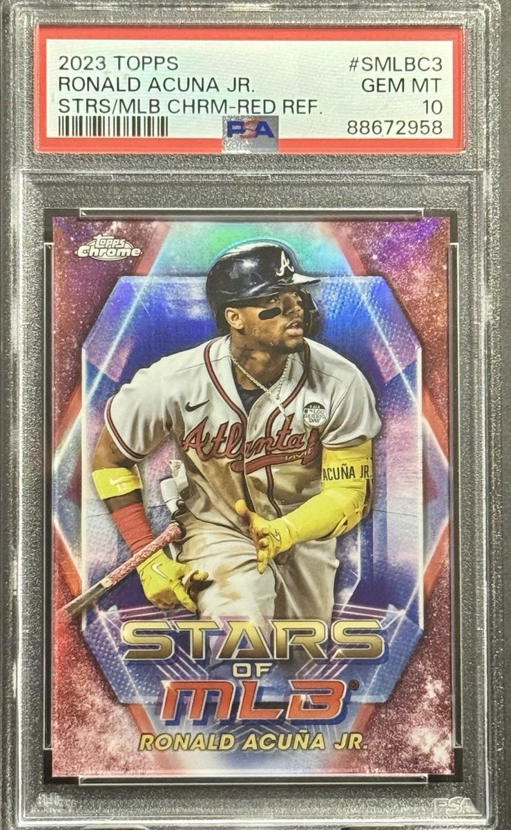 2023 Topps Series 1 - Stars of Mlb Chrome Ronald Acuña Jr. #SMLBC