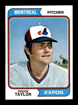 1974 Topps #412 Chuck Taylor   NM/NM+ X3727804