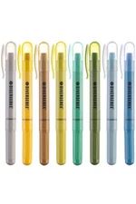 Bible Highlighters No Bleed - 8 Assorted Gel Pens for Journaling  Study