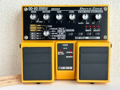 Boss OD-20 OverDrive Verzerrung Effekpedal für Gitarre getestet funktioniert ...