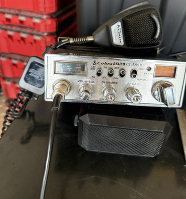 Cobra 25 LTD Classic CB Radio Palomar Elite 300 Amplifier ANL Noise Blanker 40CH