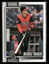 Miguel Vargas 2026 Topps #329 Chicago White Sox 3