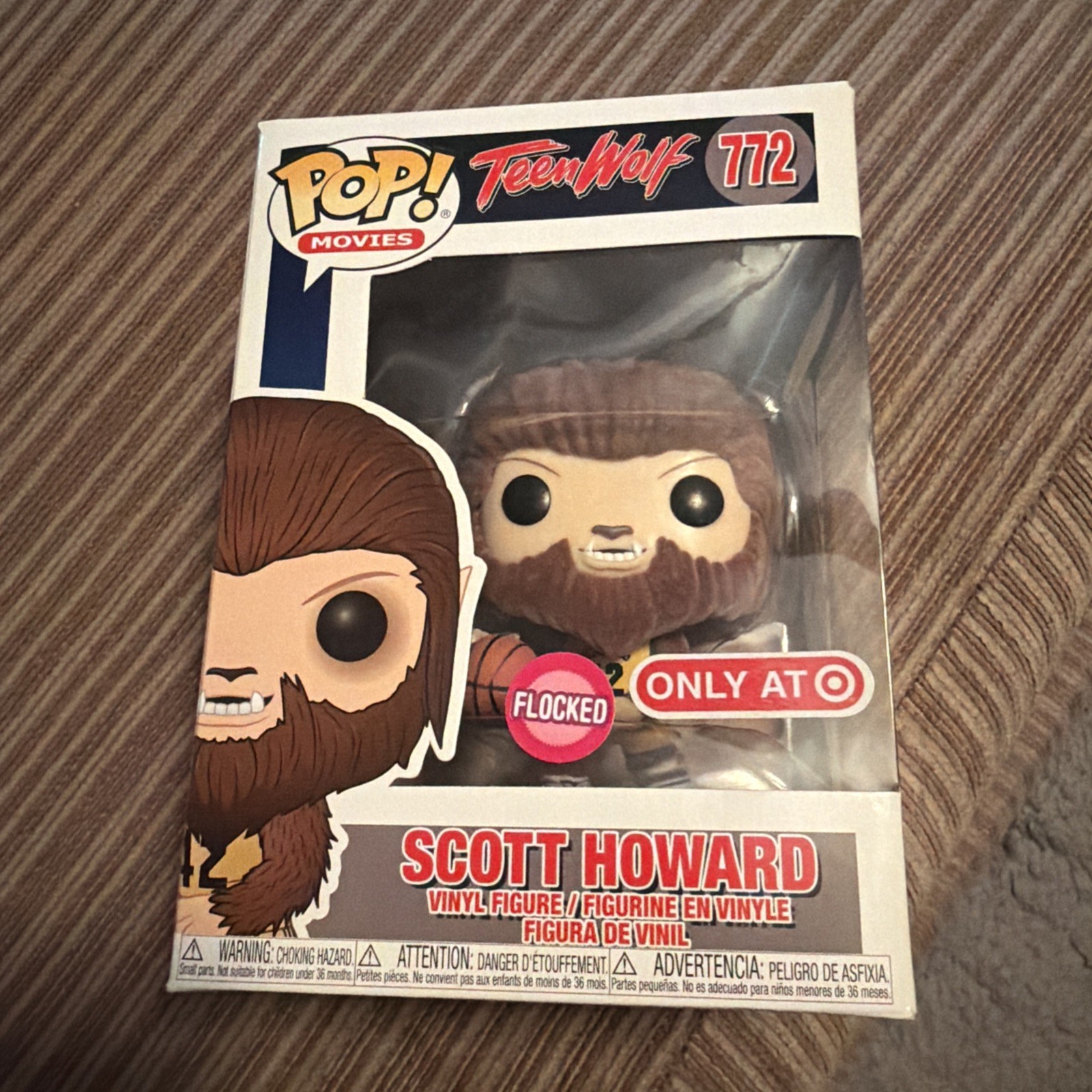 Funko POP! Teen Wolf SCOTT HOWARD #772 Target Flocked EXCLUS