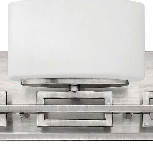 Hinkley Lanza Nickel 25" Wide Bathroom Wall Light - Picture 4 of 8