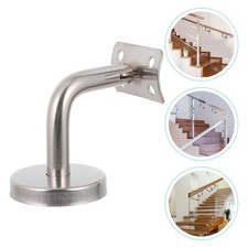 2 Pcs Stainless Steel Wall Mounted Handrail Bracket Banister Rail Support