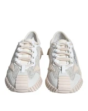 Preloved dolce & gabbana Floral Lace SneakersModel LA11721 Women White