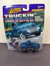 Johnny Lightning Truckin America 1950 Ford F-1 24 Die Cast Vehicle 1997 Johnny Lightning Truckin America 1950 Ford F-1 24 Die Cast Vehicle 1997