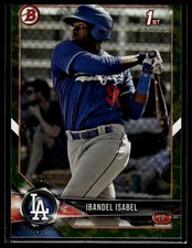 2018 Bowman #BP47 Ibandel Isabel Prospects Camo