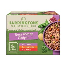 Complete Wet Tray Grain Free Hypoallergenic Adult Dog Food Meaty Pack 6x400g 3.95 per kilo