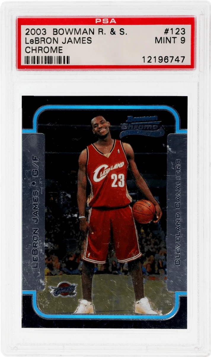 超お宝 2003 Bowman Sig LeBron James RC 1250 超お宝 2003 Bowman Sig LeBron James RC 1250 2003 Lebron James